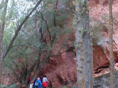 Yacimiento celtíbero de Tiermes y Hoz de Ligos;senderismo trekking viajes puente san jose